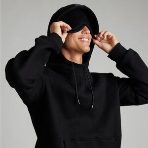 Comfrt Airplane Mode Travel Hoodie | Black Unisex S